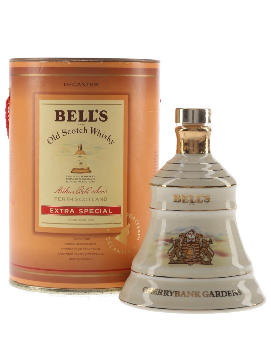Bell's Cherrybank Gardens Bottled 1980s - Ceramic Decanter 5cl / 43%