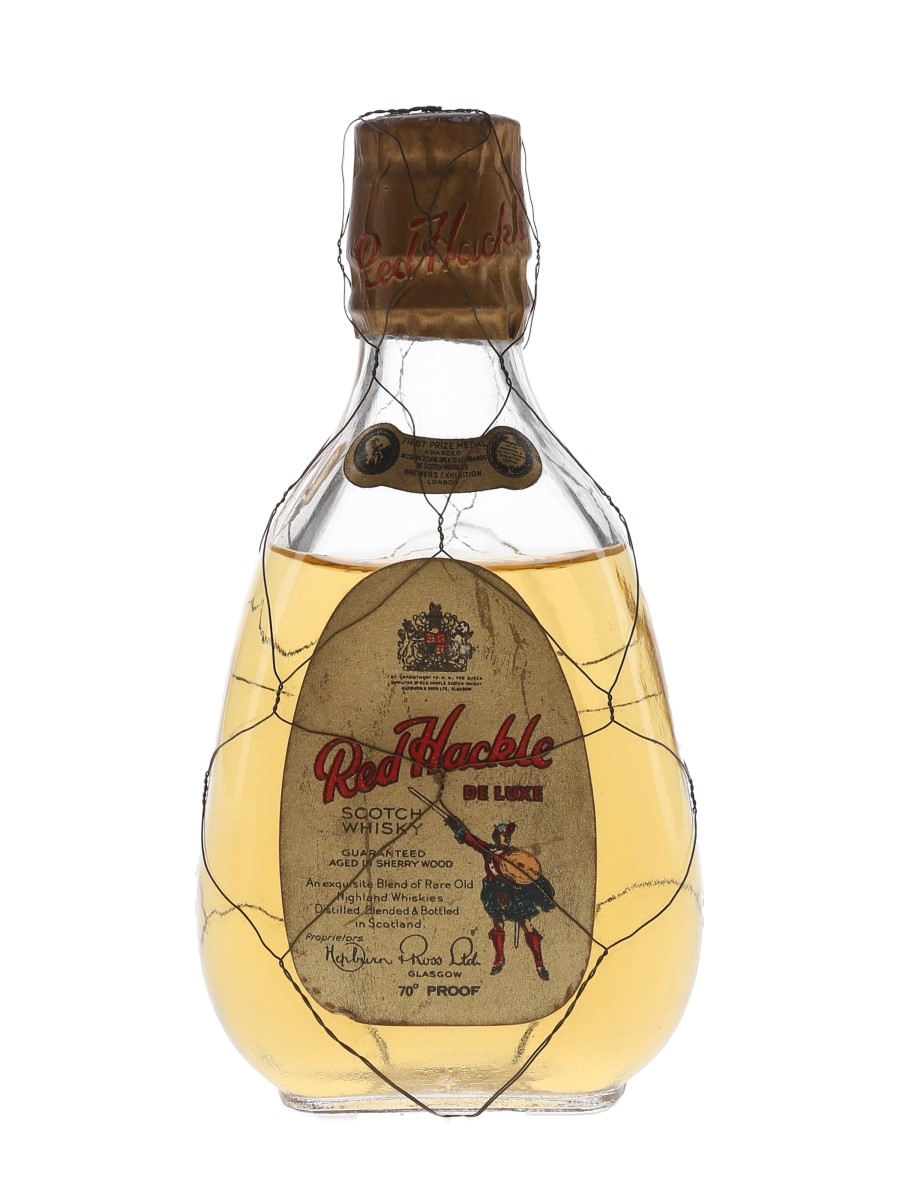 Red Hackle De Luxe Bottled 1950s-1960s 20cl / 40%
