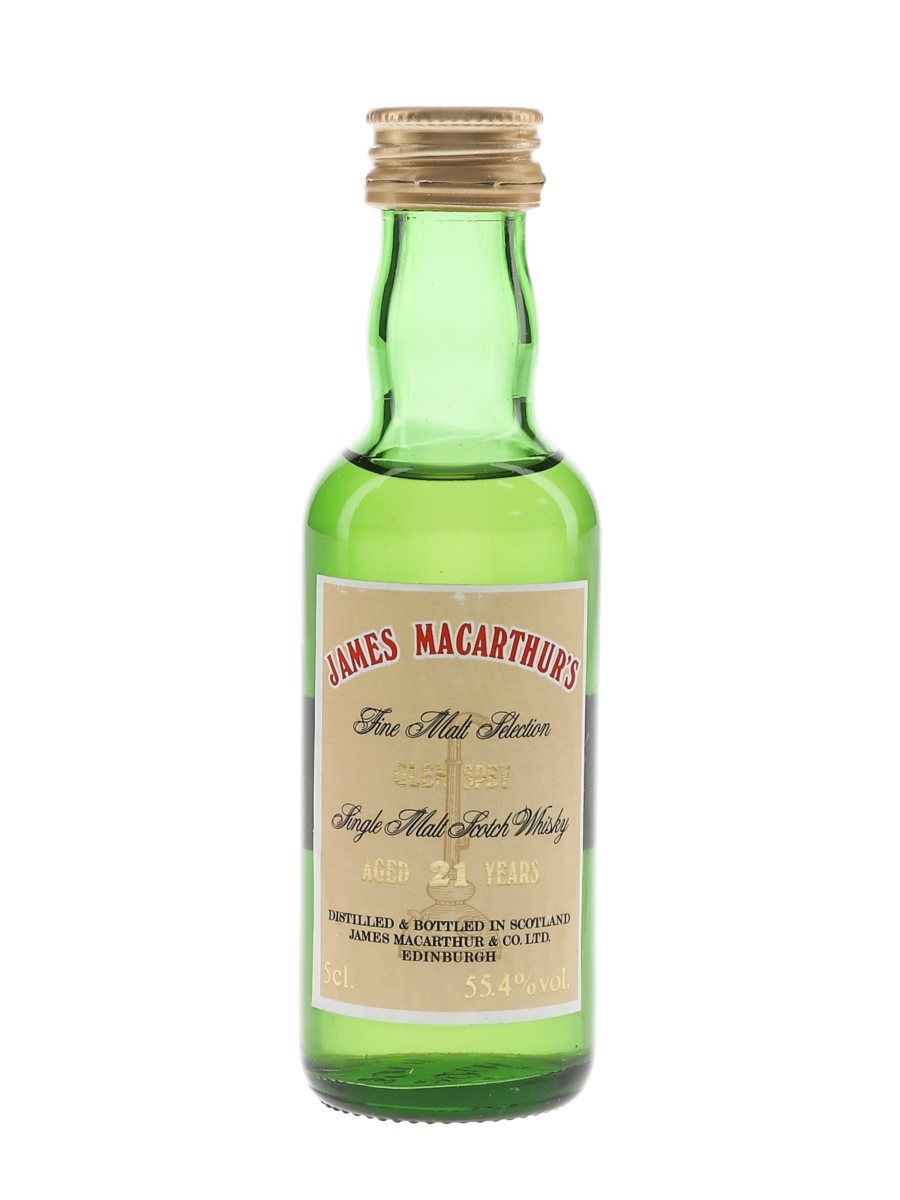 Glen Spey 21 Year Old Bottled 1991 - James MacArthur 5cl / 55.4%