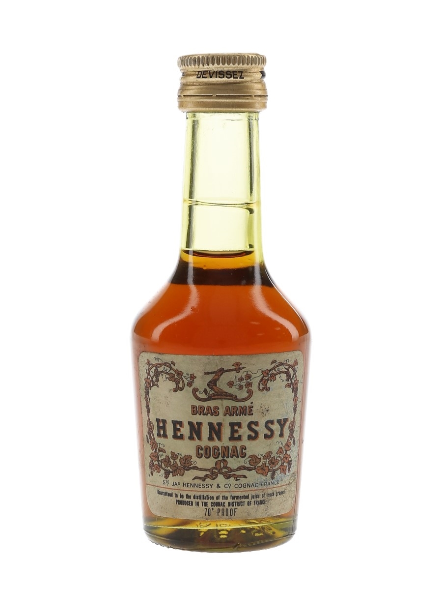 Hennessy Bras Arme Bottled 1970s 7cl / 40%