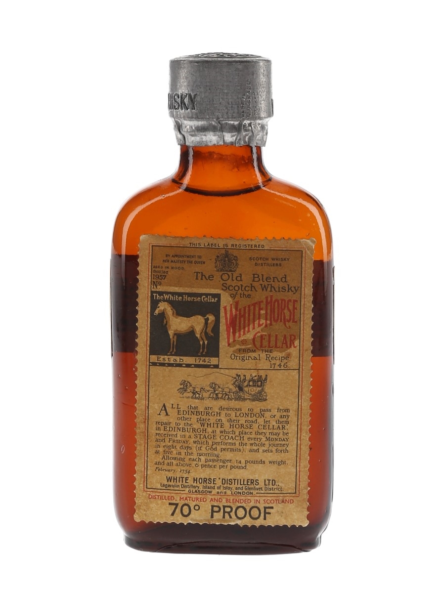 White Horse Bottled 1957 5cl / 40%