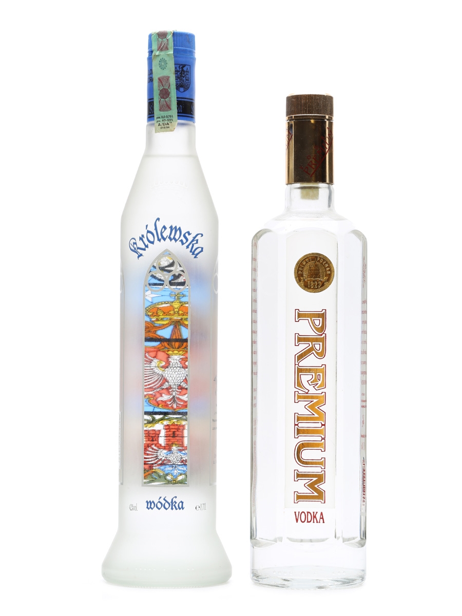 Krolewska Wodka & Premium Vodka 70cl & 75cl 