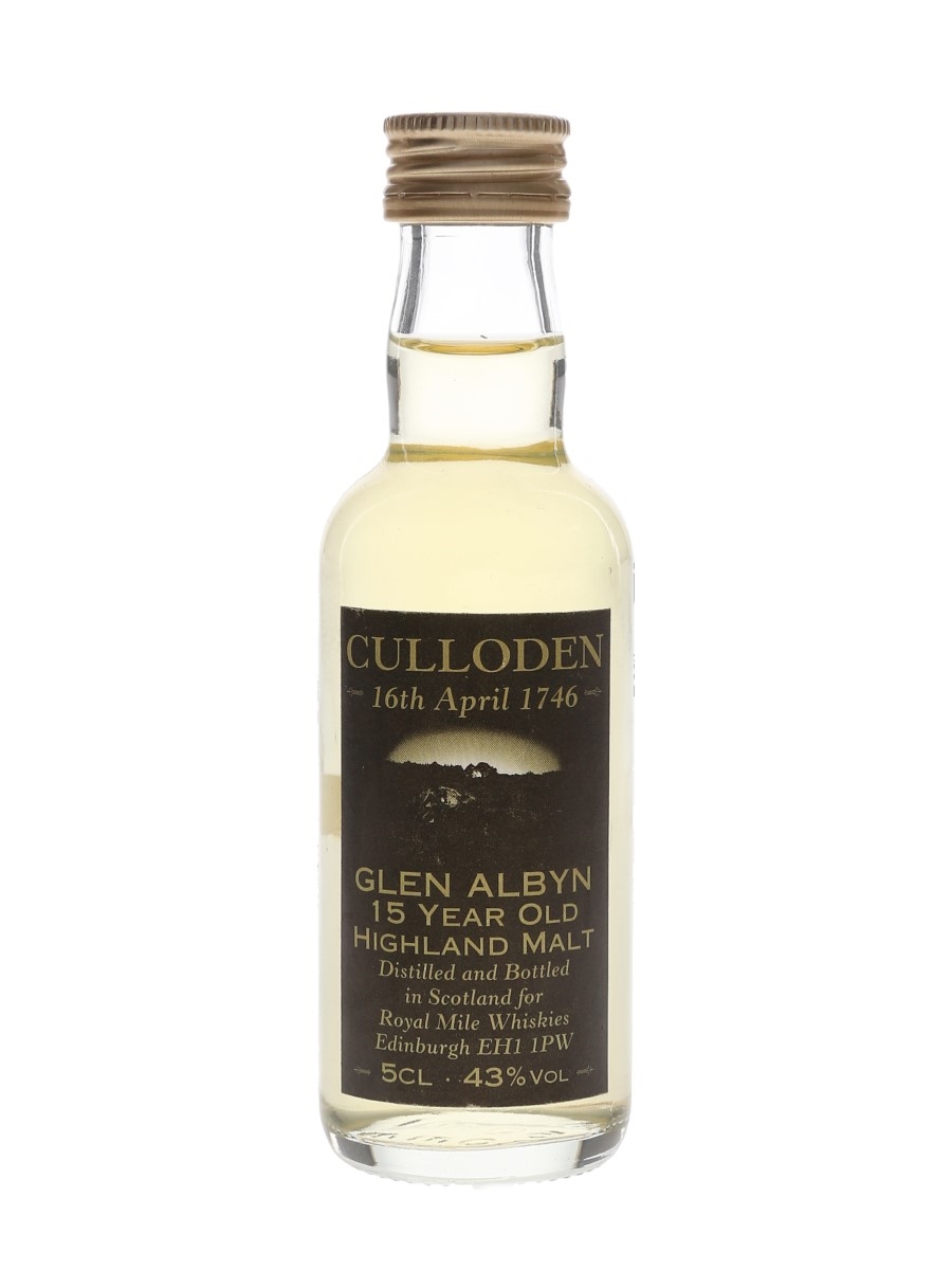 Glen Albyn 15 Year Old Royal Mile Whiskies 5cl / 43%