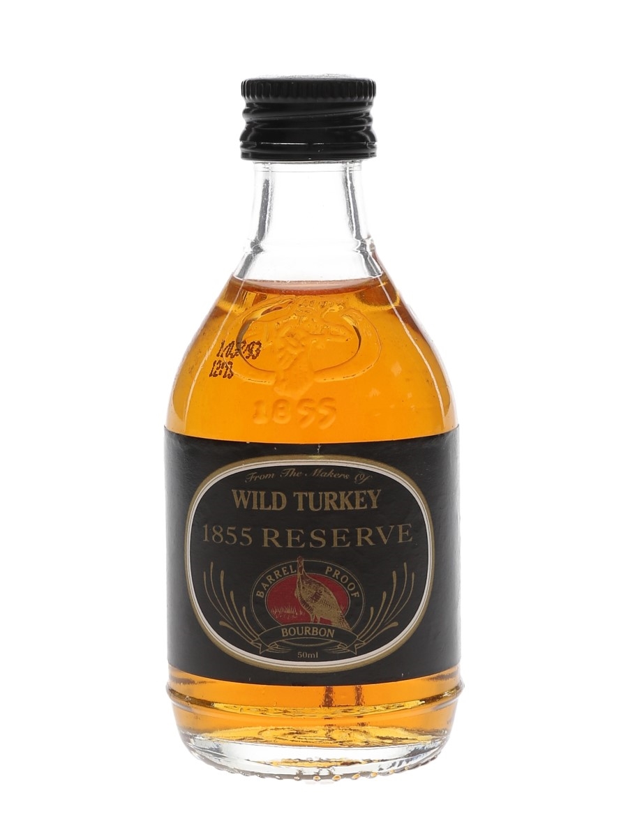 【古酒】WILD TURKEY 1855 RESERVE BUY] Wild Turkey 1855 Reserve 1995 Era Barrel Proof Bourbon