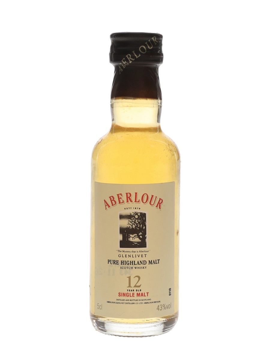 Aberlour Glenlivet 12 Year Old Bottled 1990s 5cl / 43%