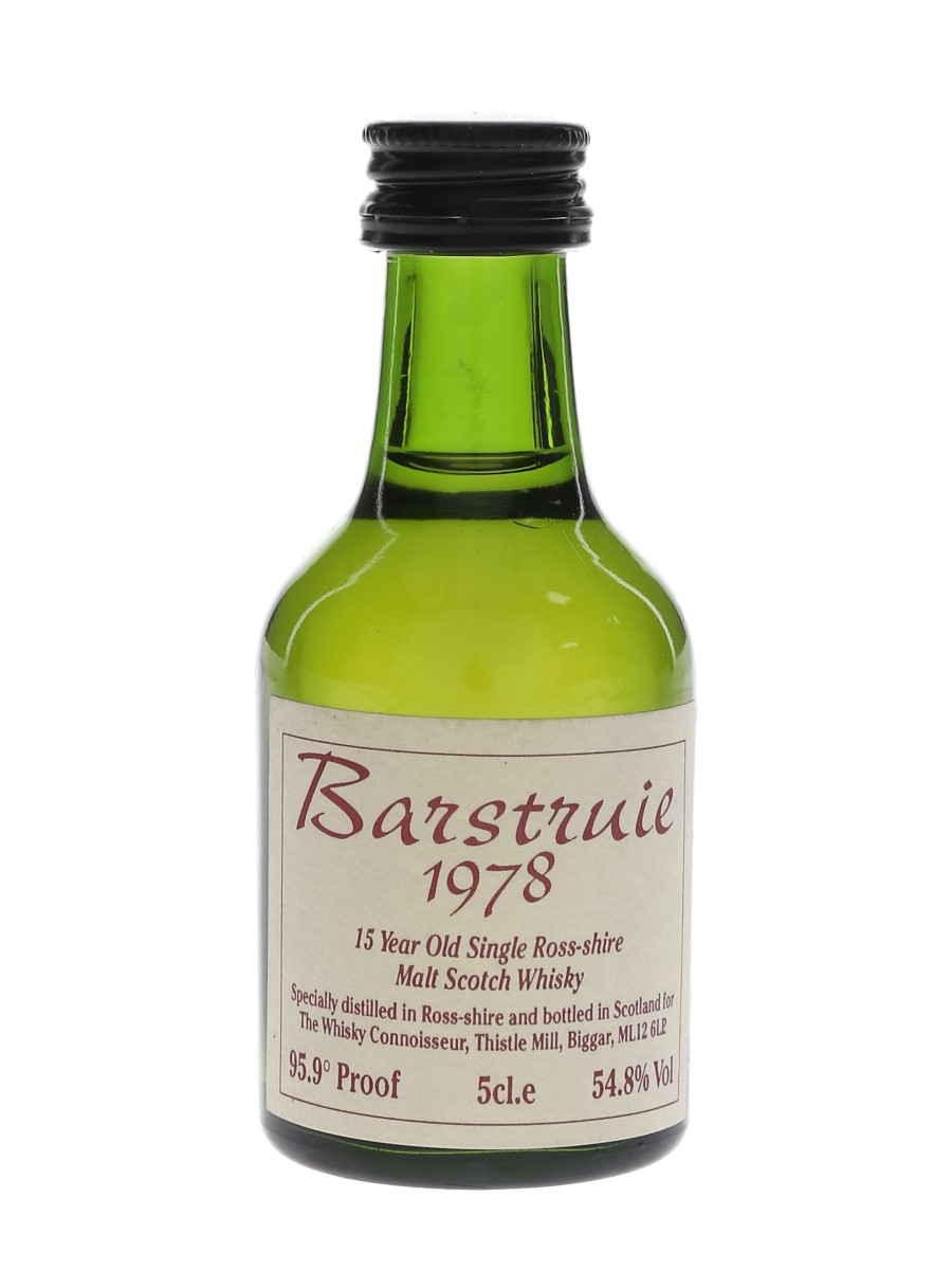 Barstruie 1978 15 Year Old The Whisky Connoisseur 5cl / 54.8%