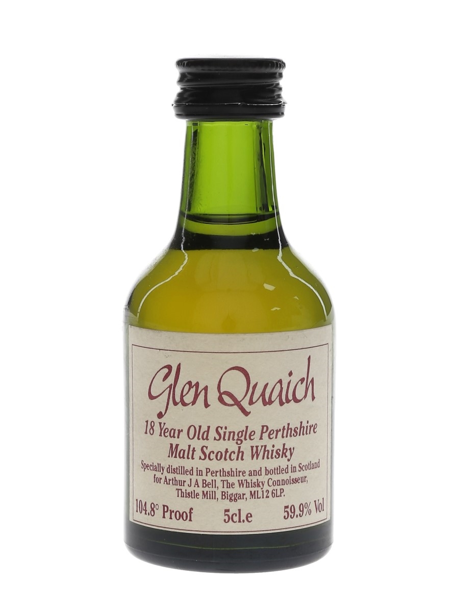 Glen Quaich 18 Year Old The Whisky Connoisseur 5cl / 59.9%