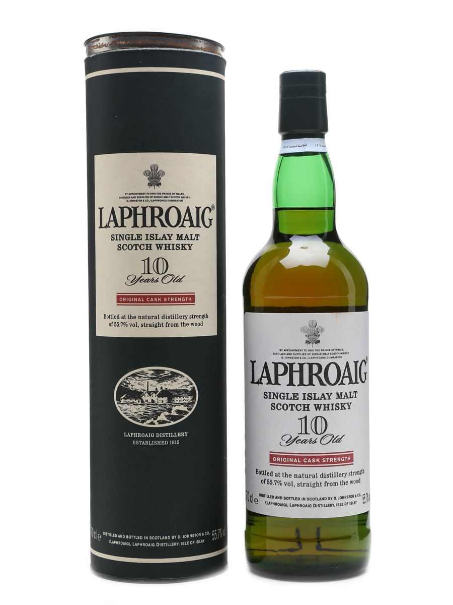 Laphroaig 10 Year Old Cask Strength  70cl / 55.7%