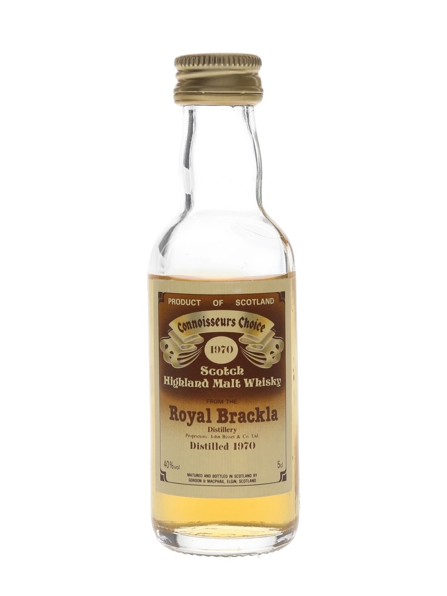 Royal Brackla 1970 Bottled 1980s - Connoisseurs Choice 5cl / 40%