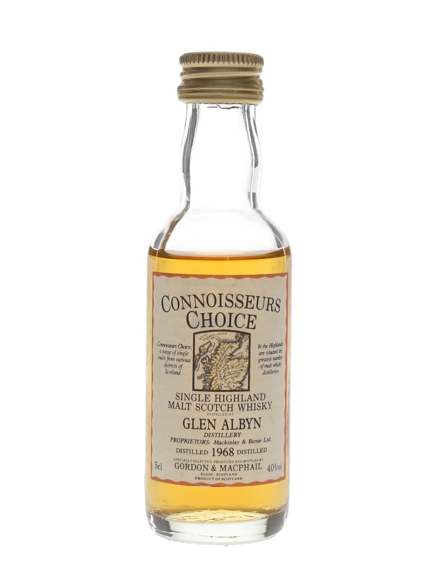 Glen Albyn 1968 Bottled 1990s - Connoisseurs Choice 5cl / 40%
