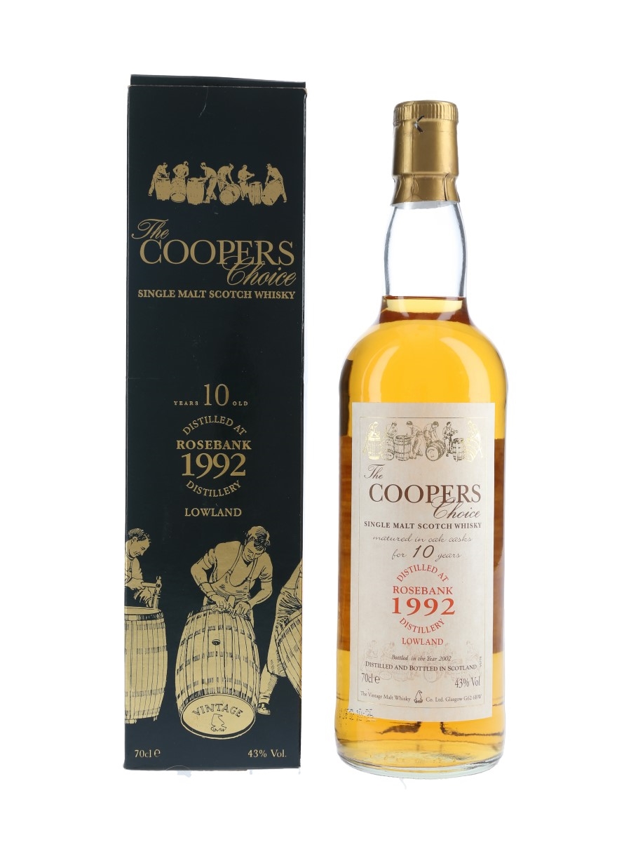 Rosebank 1992 The Coopers Choice 10 Year Old 70cl / 43%