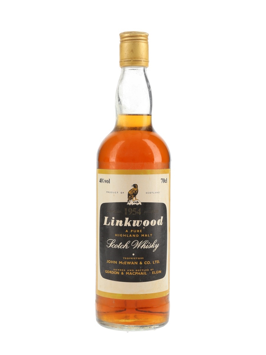 Linkwood 1954 Bottled 1990s - Gordon & MacPhail 70cl / 40%