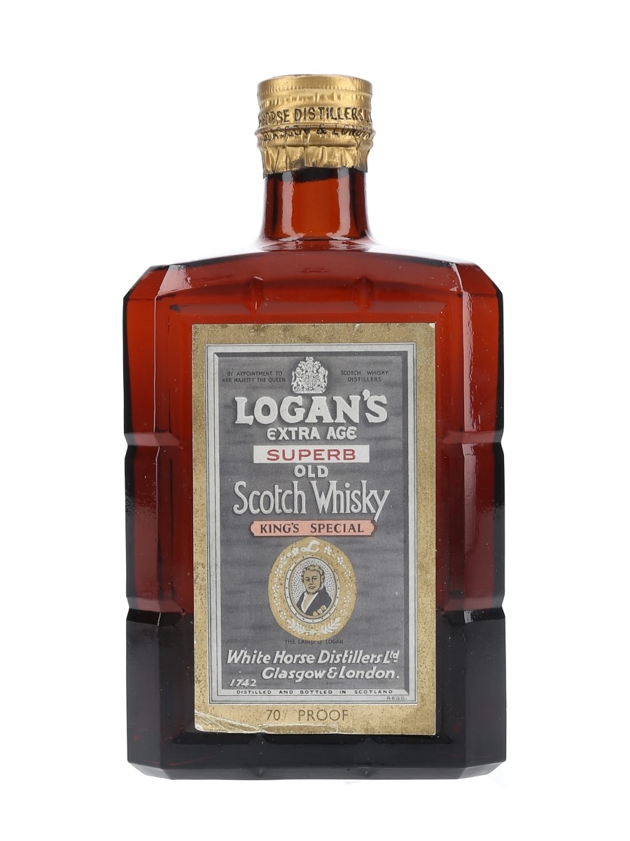 Logan's King's Special Bottled 1950s - White Horse Distillers 75cl / 40%