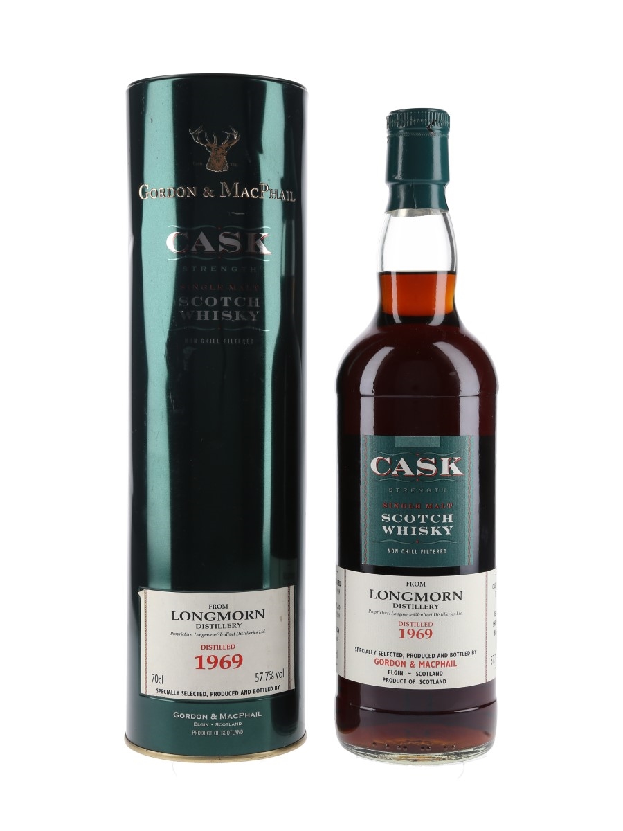 Longmorn 1969 Cask Strength The Whisky Exchange 10th Anniversary - Gordon & MacPhail 70cl / 57.7%