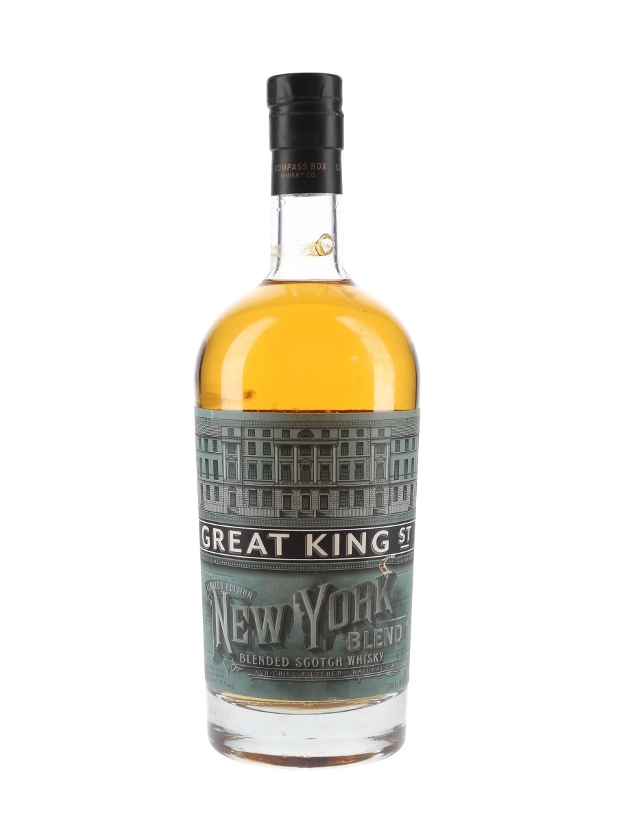 Compass Box Great King Street New York Bottled 2012 - USA 75cl / 46%