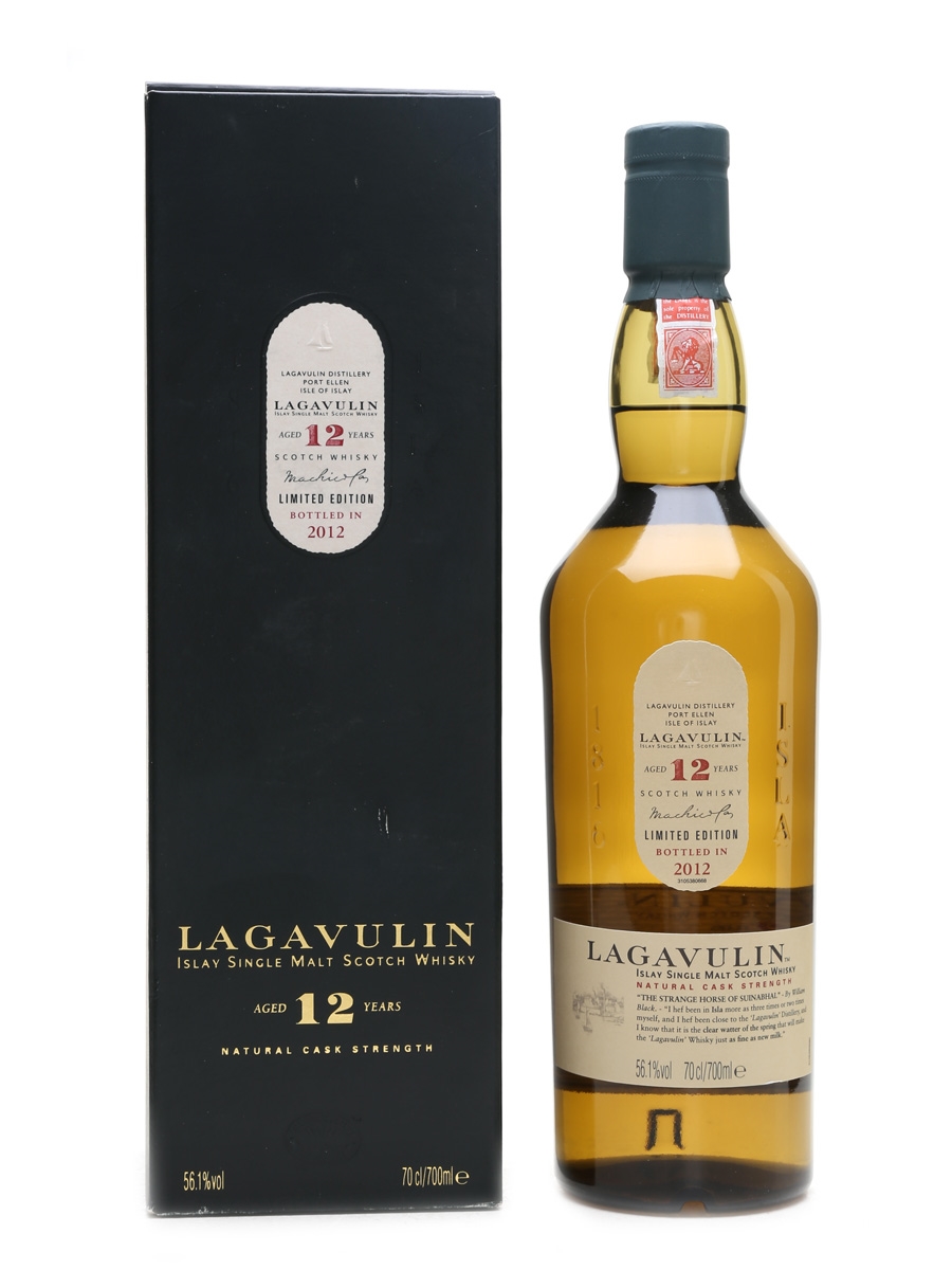 Lagavulin 12 Year Old Natural Cask Strength Special Releases 2012 70cl / 56.1%