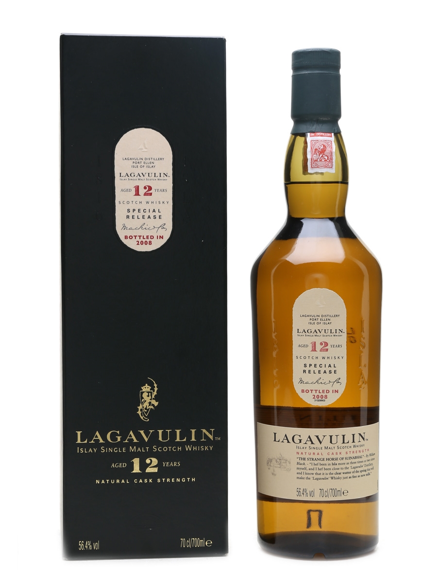 Lagavulin 12 Year Old Natural Cask Strength Special Releases 2008 70cl / 56.4%