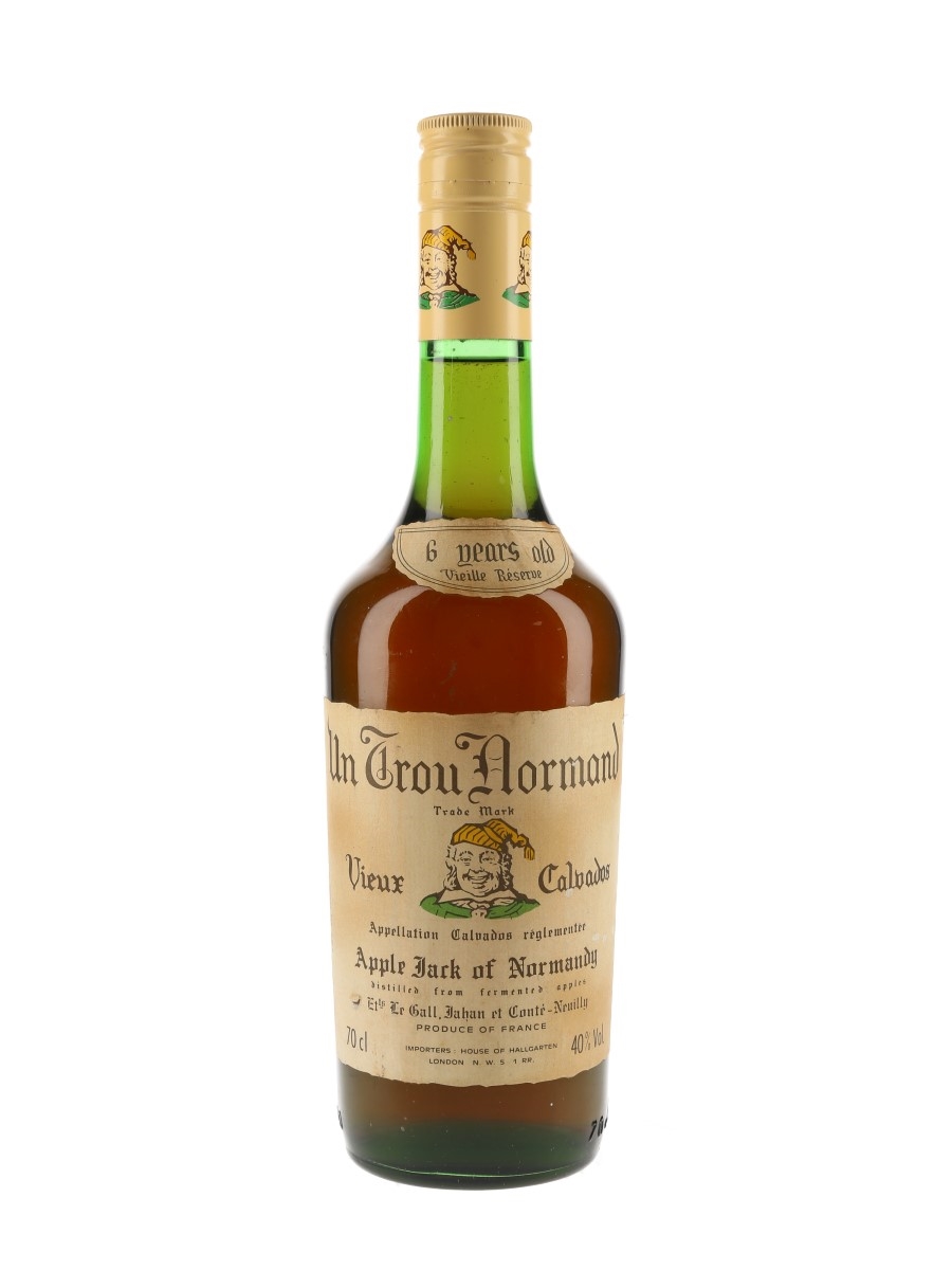 Un Trou Normand 6 Year Old Bottled 1970s 70cl / 40%