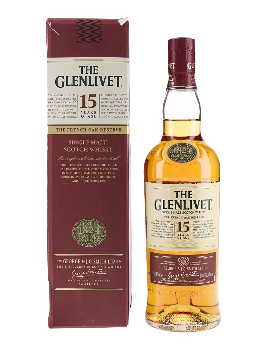 Glenlivet 15 Year Old French Oak Reserve Bottled 2014 70cl / 40%