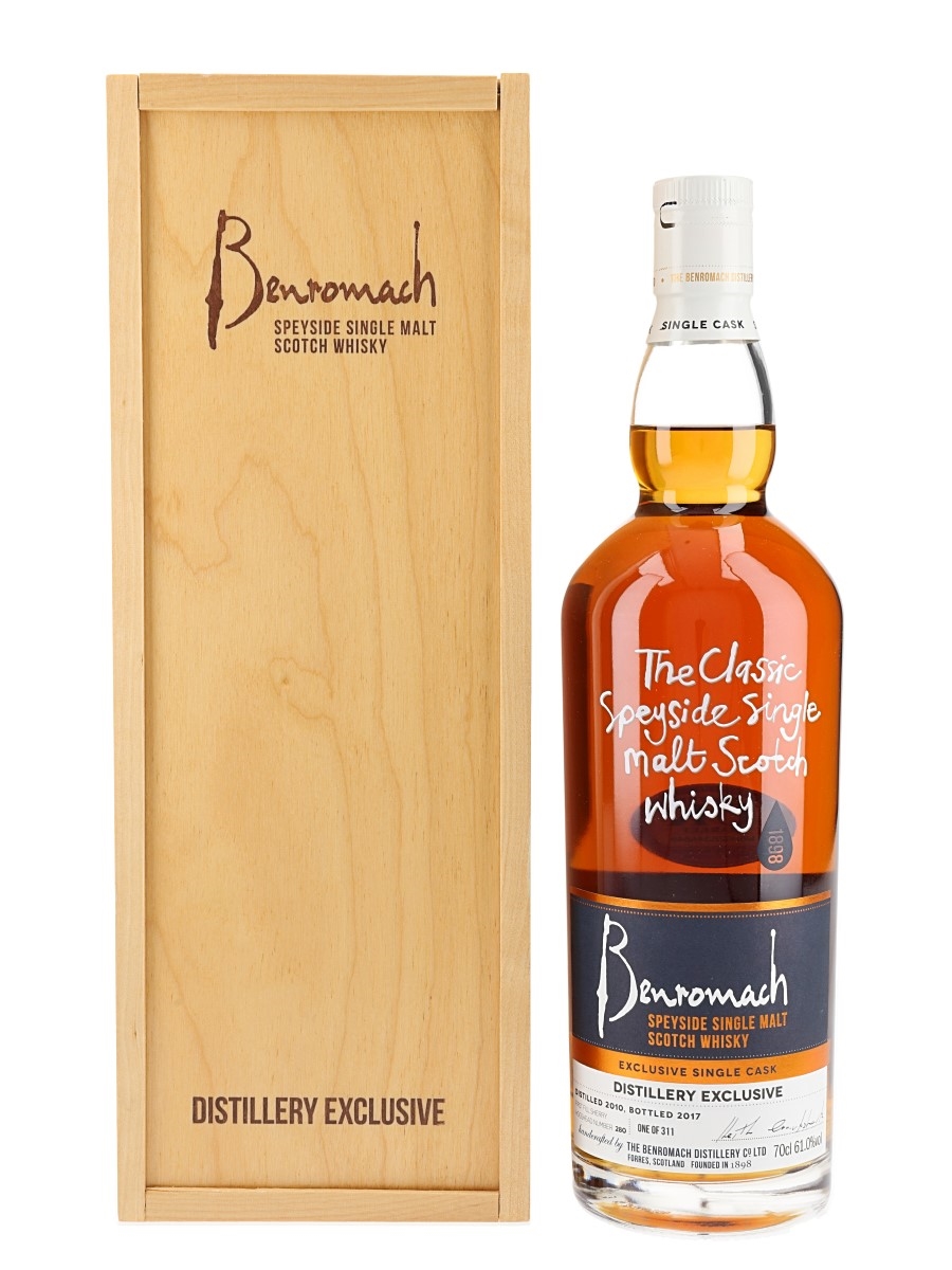 Benromach 2010 Distillery Exclusive Bottled 2017 70cl / 61%