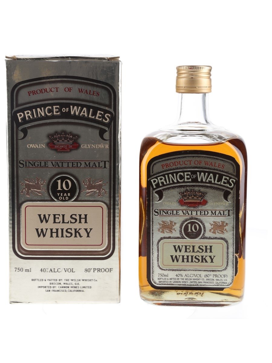 Prince Of Wales 10 Year Old Bottled 1980s 75cl / 40%