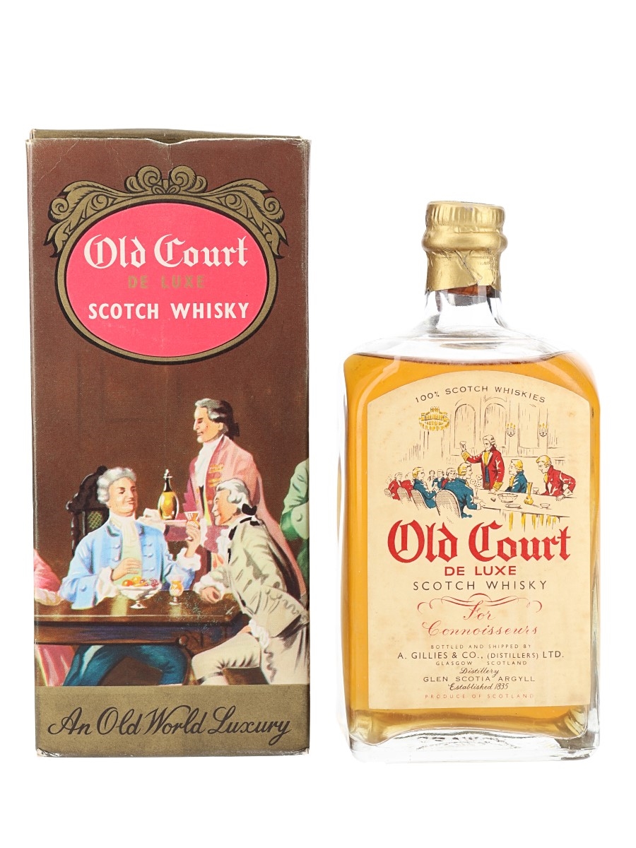 Old Court De Luxe Bottled 1960s - A Gillies & Co. 75cl