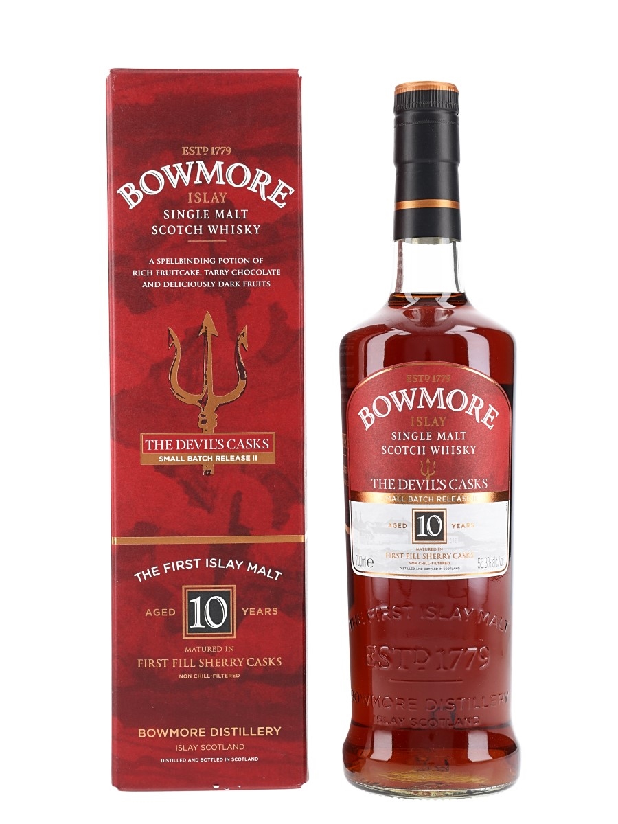 Bowmore The 10 Year Old Devil's Casks Small Batch Release II 70cl / 56.3%