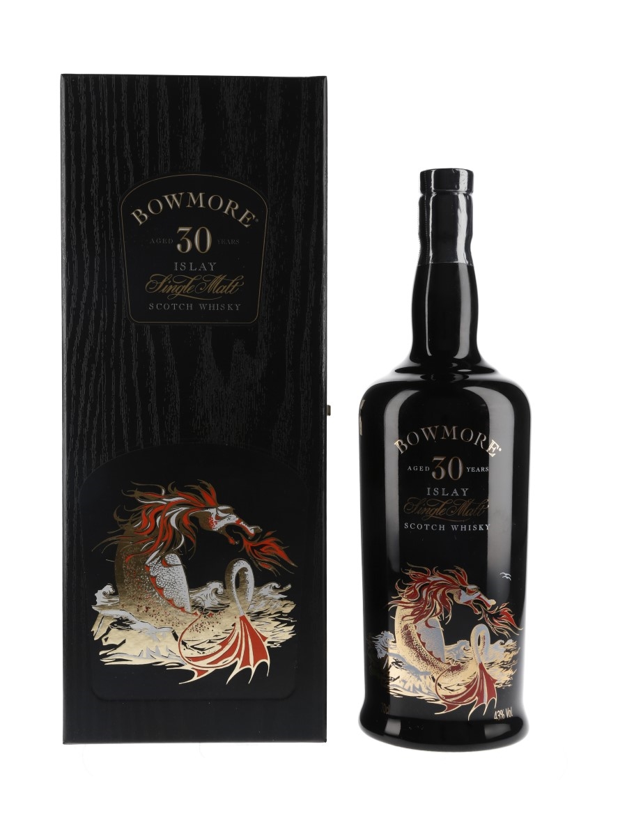Bowmore 30 Year Old Sea Dragon Bottled 1990s 70cl / 43%