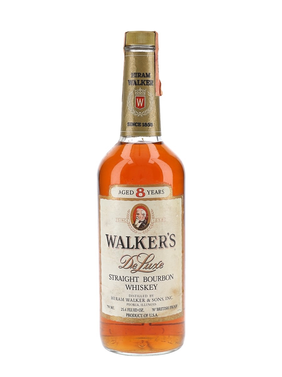Walker's 8 Year Old Deluxe Bottled 1970s 75cl / 40%