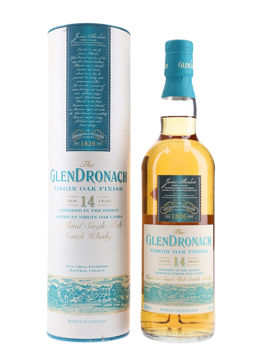 Glendronach 14 Year Old Virgin Oak Finish Bottled 2010 70cl / 46%