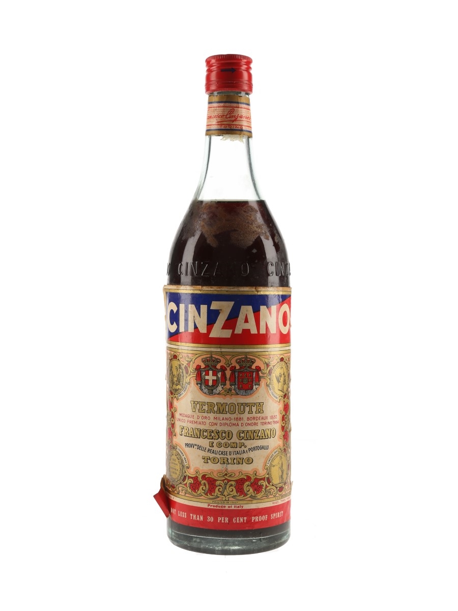 Cinzano Rosso Vermouth Bottled 1970s 100cl / 17%