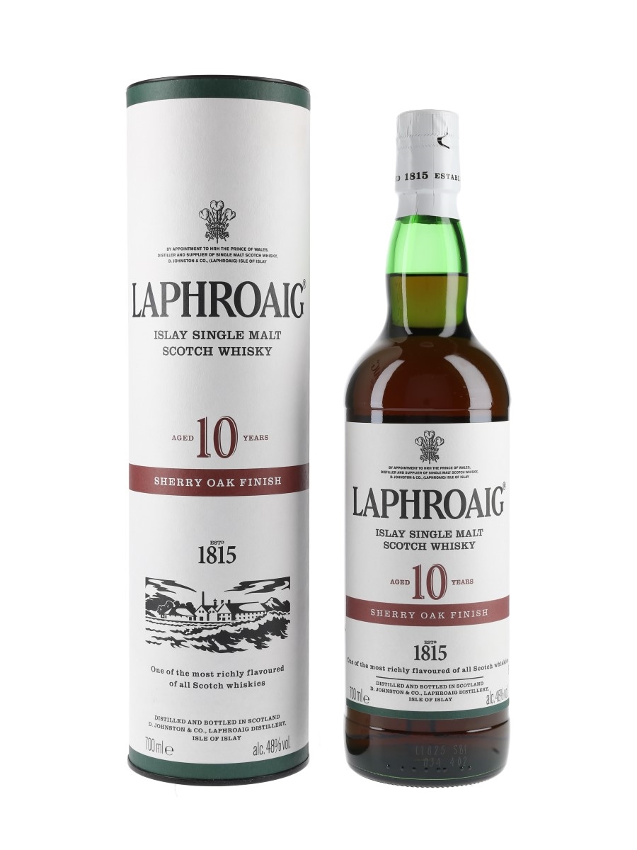 Laphroaig 10 Year Old Sherry Oak Finish  70cl / 48%