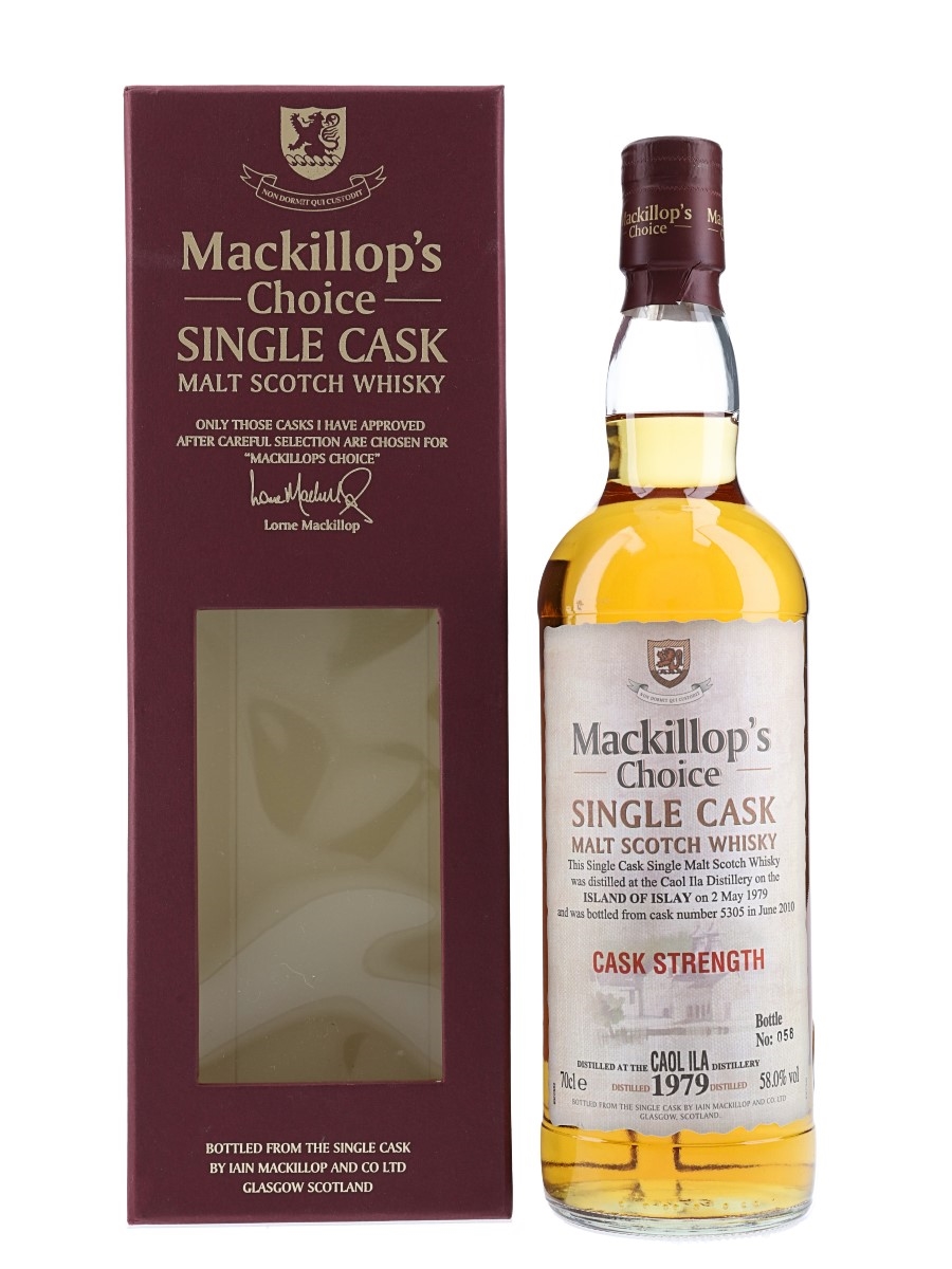 Caol Ila 1979 Mackillop's Choice Cask 5305 Bottled 2010 70cl / 58%