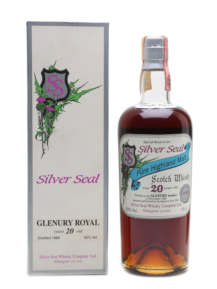 Glenury Royal 1980 Silver Seal 20 Year Old 70cl / 50%