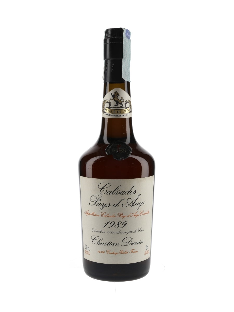 Drouin 1989 Coeur De Lion Calvados Bottled 2011 - Velier 70cl / 42%