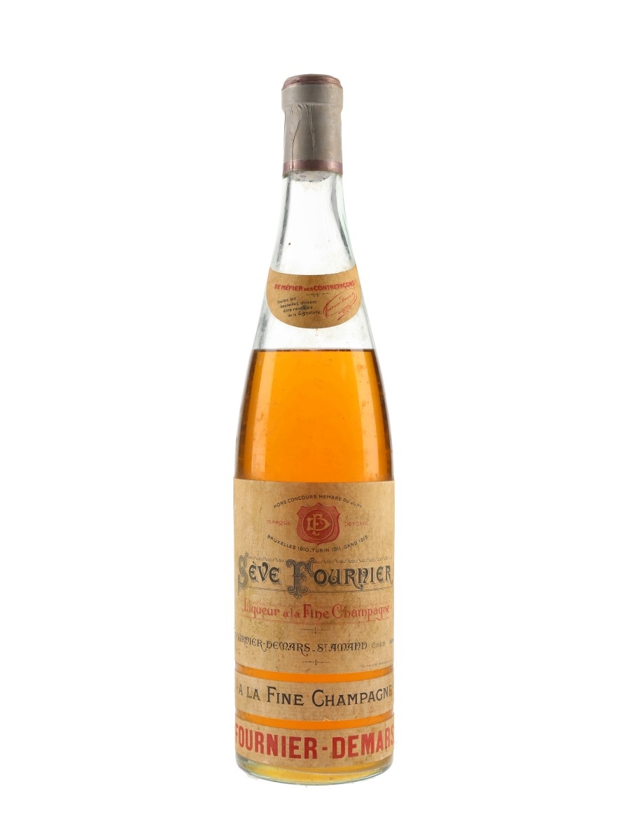 Menu Illustré / Distillerie Seve Fournier-demars À Saint-amand-montrond