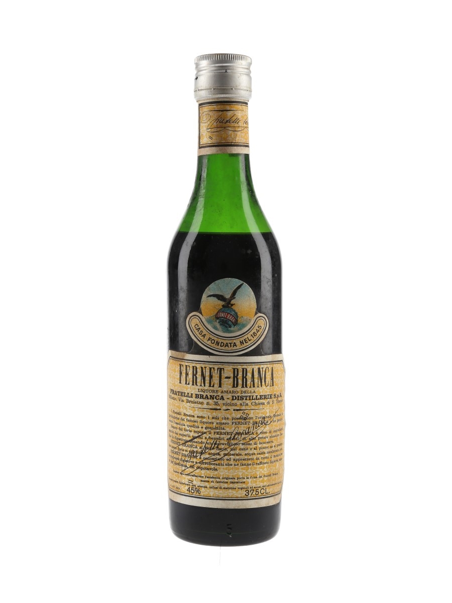 Fernet Branca Bottled 1968 37.5cl / 45%