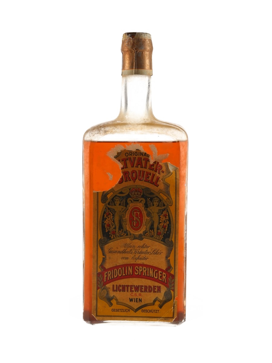 Fridolin Springers Altvater Urquell Bottled 1940s-1950s 50cl