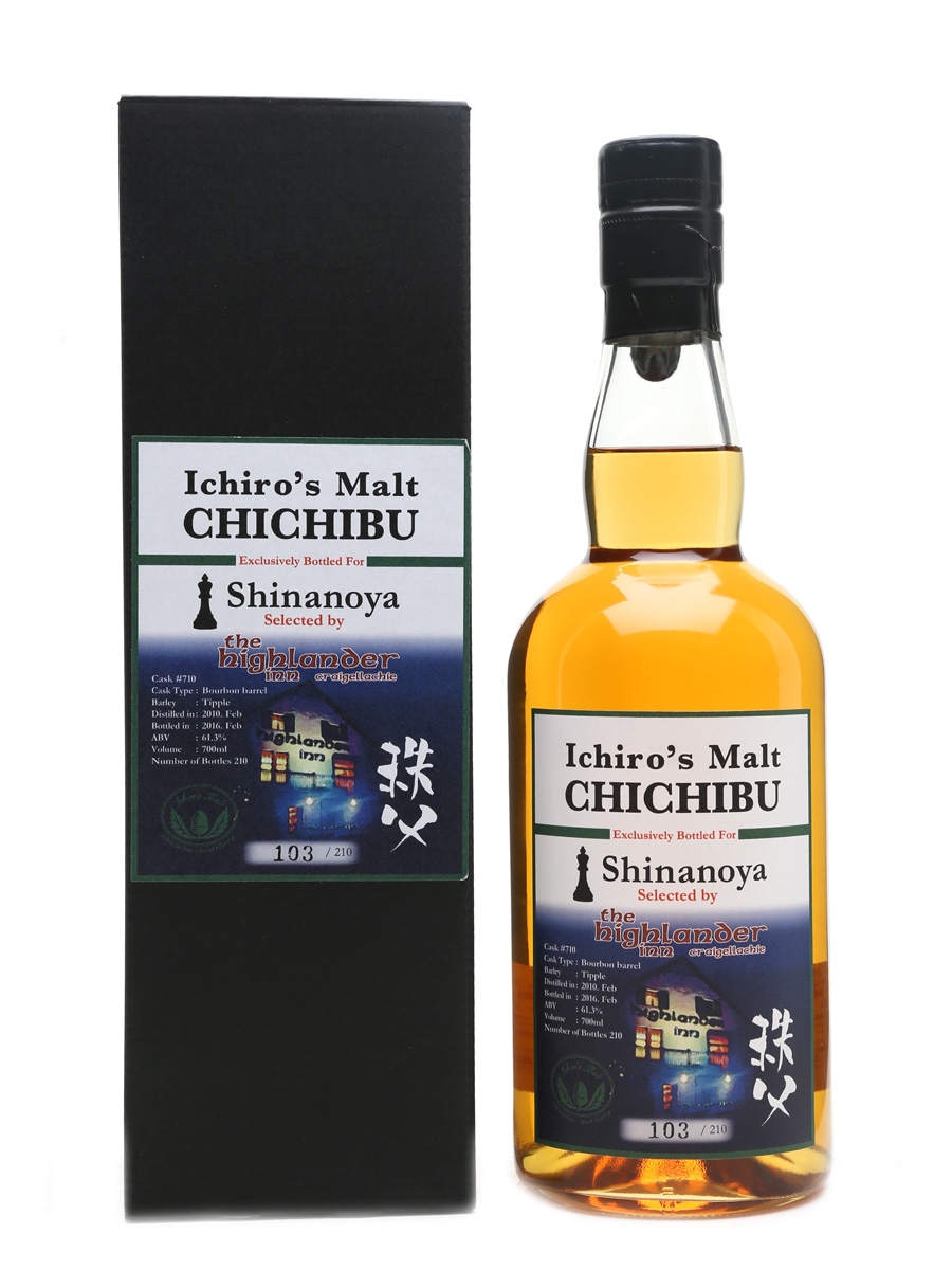 Chichibu Ichiro's Malt 2010 Shinanoya Selected By The Highlander Inn 70cl / 61.3%