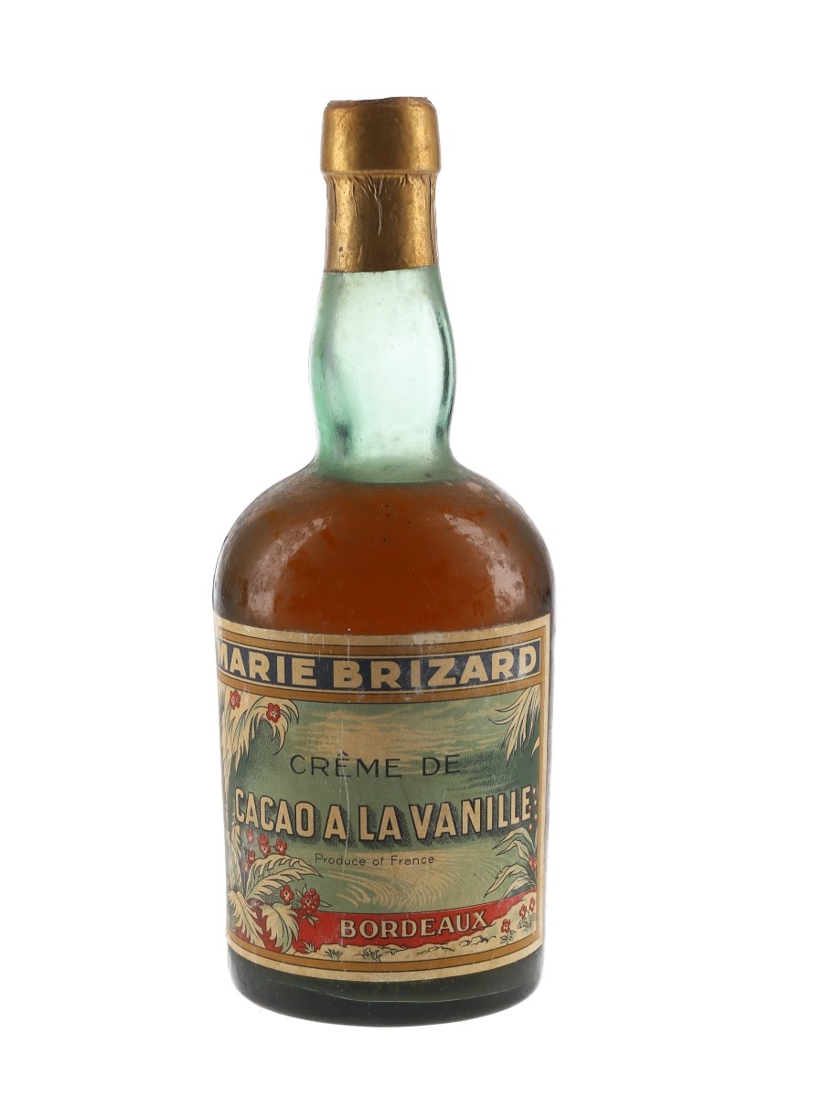 Marie Brizard Creme A La Vanille Bottled 1940s-1950s 50cl