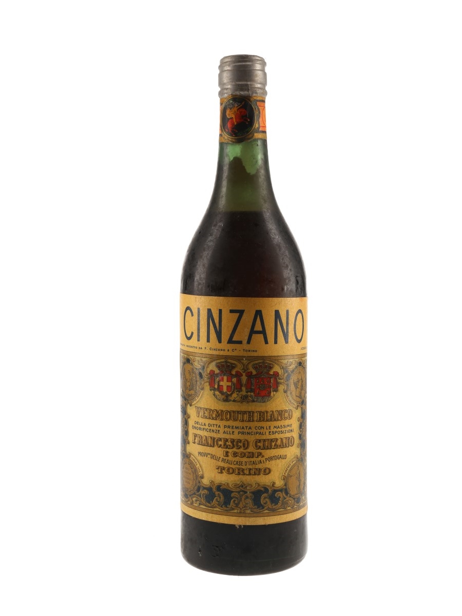 Cinzano Bianco Bottled 1940s 100cl