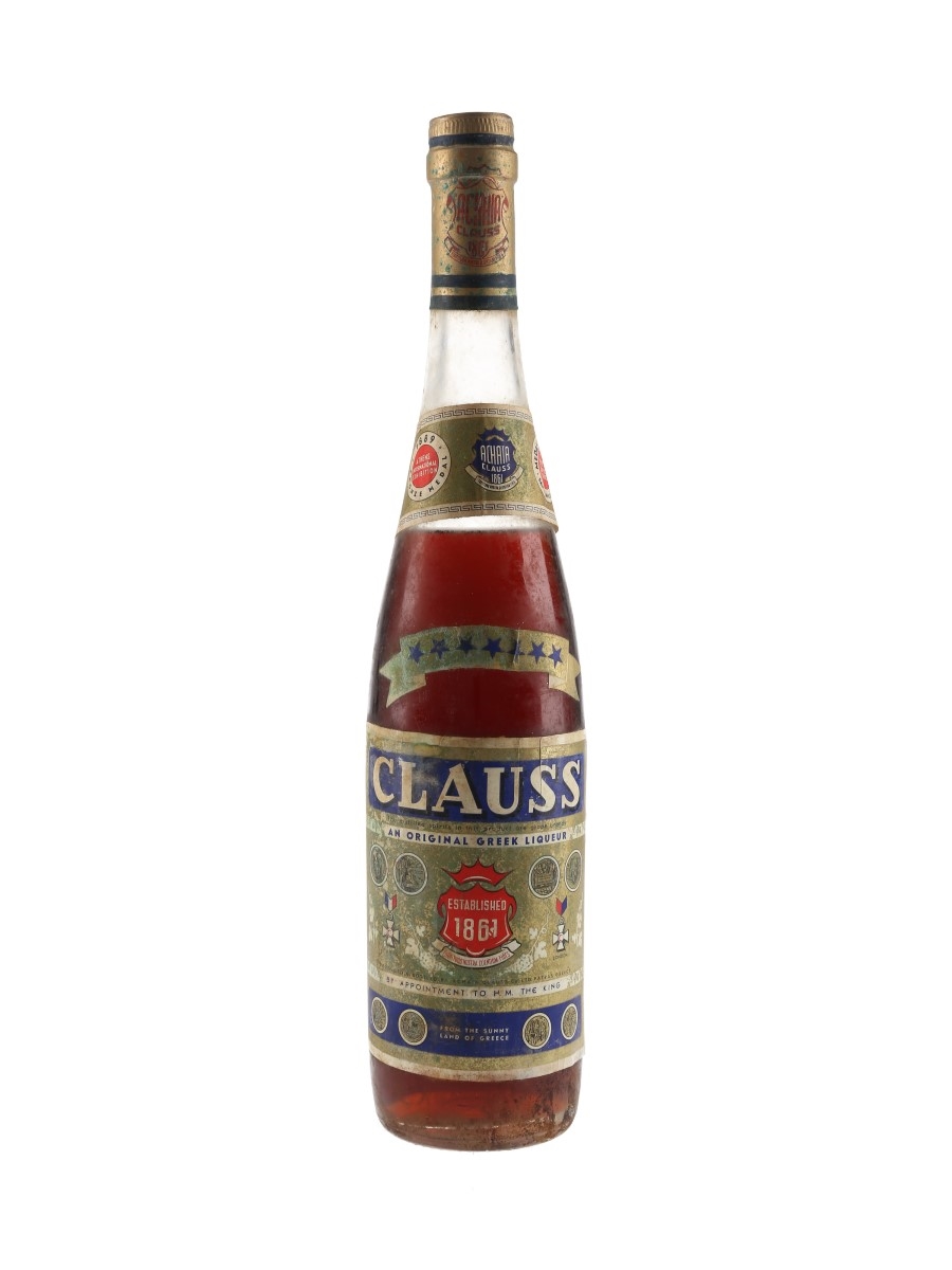 Clauss 7 Star Brandy Bottled 1960s 75.7cl