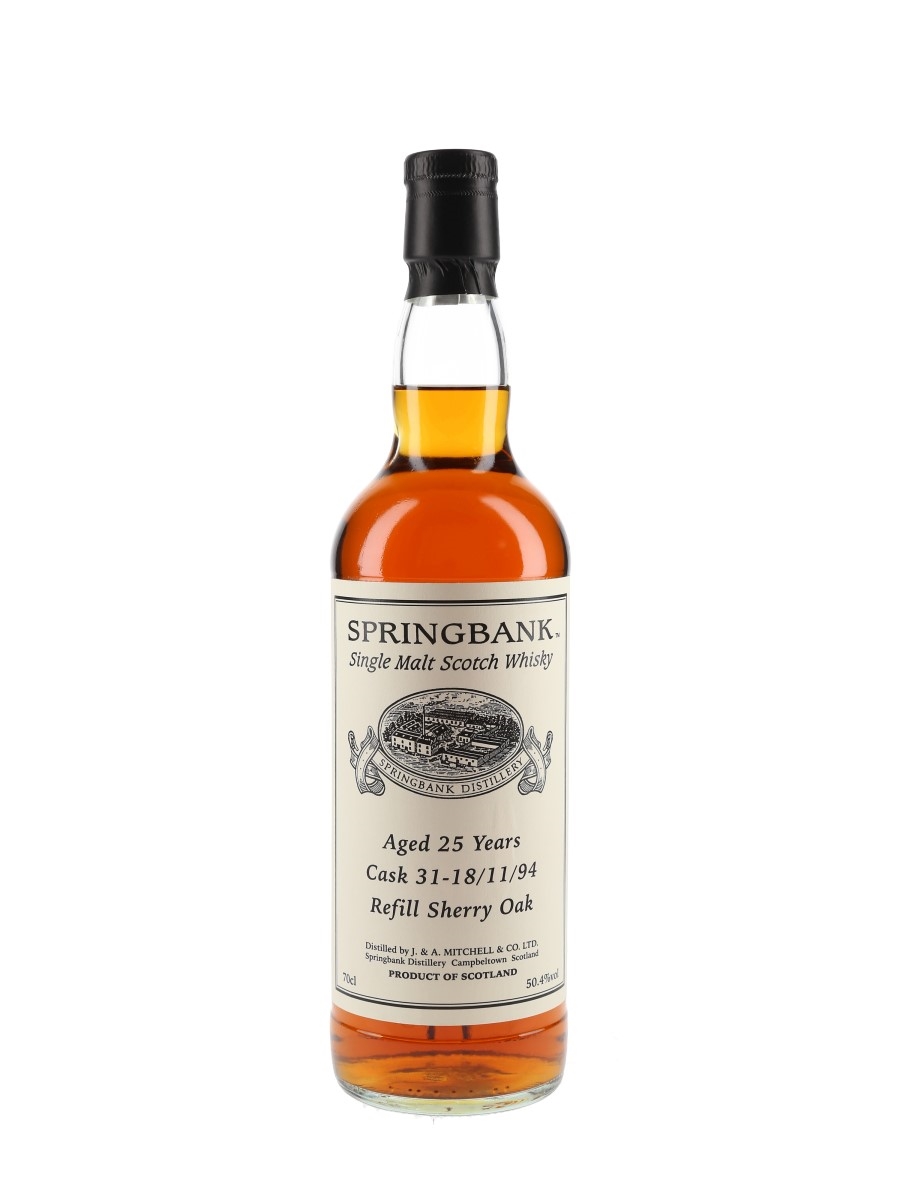 Springbank 1994 25 Year Old Private Single Cask 31  70cl / 50.4%