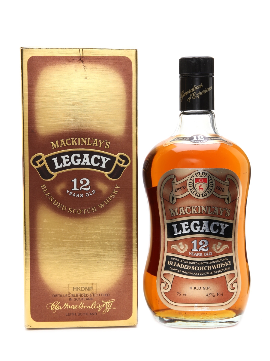 Mackinlay's Legacy 12 Year Old - Lot 12203 - Buy/Sell Blended