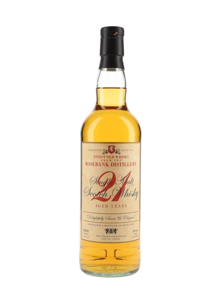 Rosebank 21 Year Old The Whisky Exchange 70cl / 48%