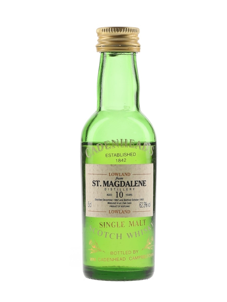 St Magdalene 1982 10 Year Old Bottled 1993 - Cadenhead's 5cl / 62.3%