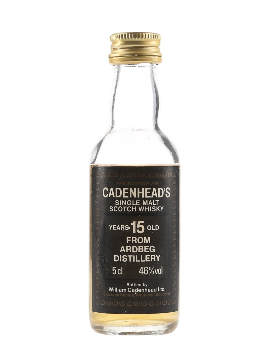 Ardbeg 15 Year Old Bottled 1980s - Cadenhead's 5cl / 46%