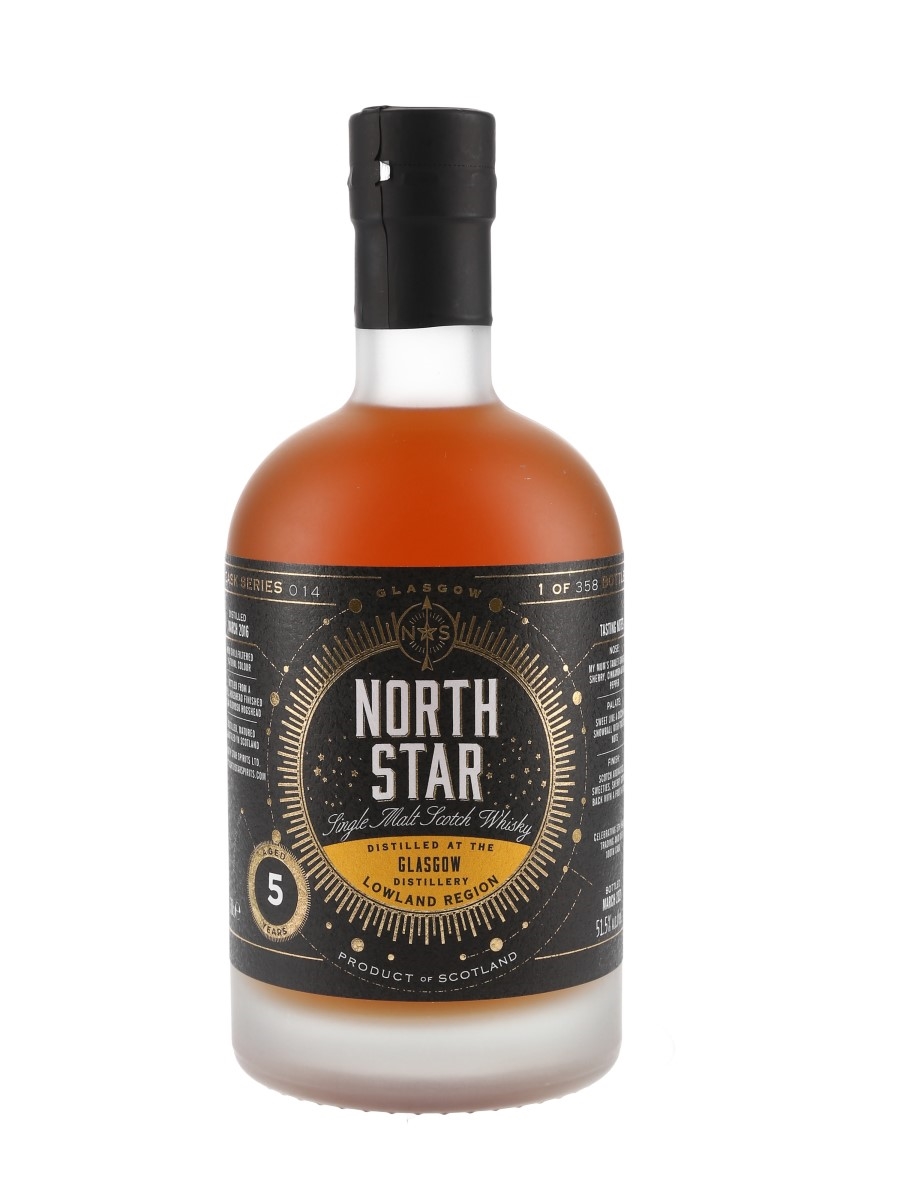 Glasgow Distillery 2016 5 Year Old Bottled 2021 - North Star 70cl / 51.5%