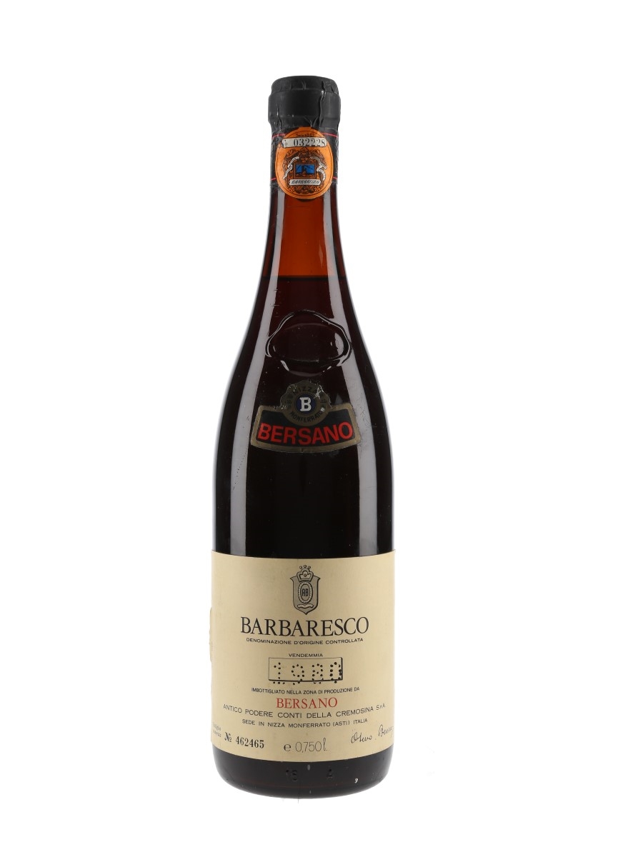 Bersano 1980 Barbaresco  75cl / 12.5%