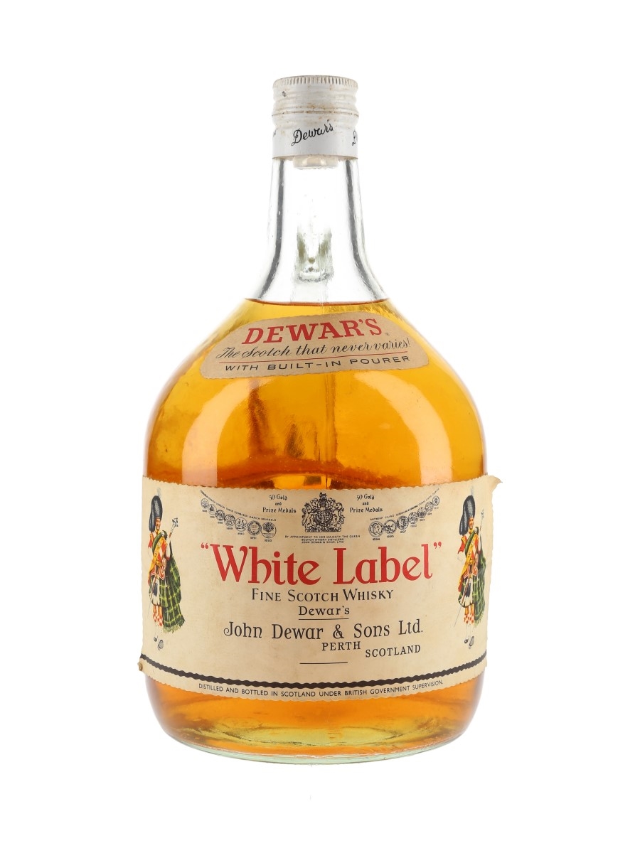 Dewar's White Label Bottled 1970s - Large Format 200cl